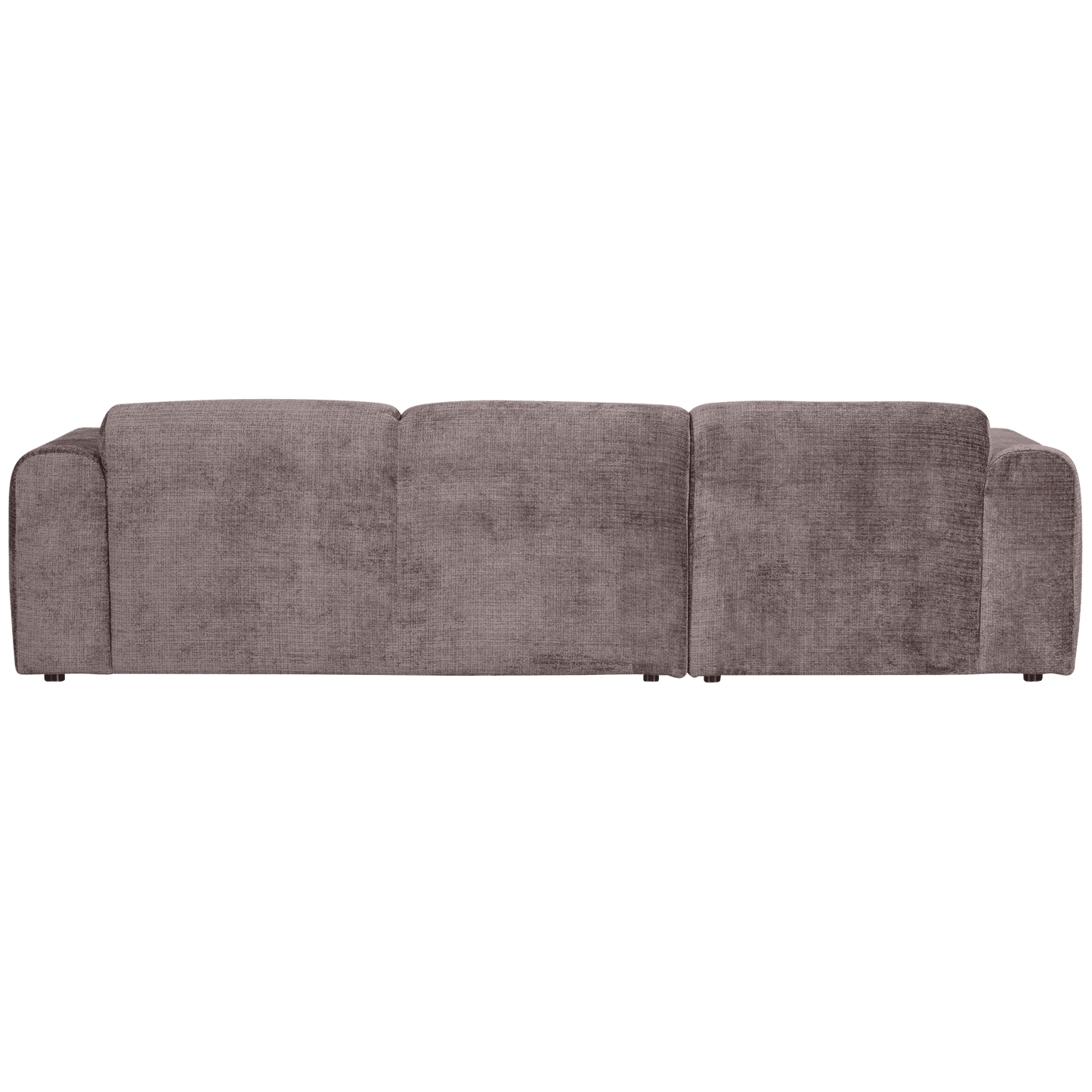 WOOOD Cloud chaise longue links geweven chenille taupe