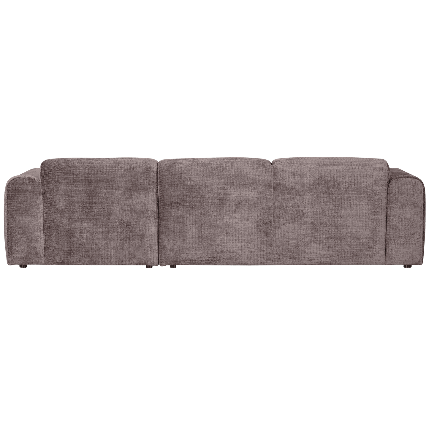 WOOOD Cloud chaise longue rechts geweven chenille taupe