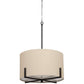 WOOOD Holly hanglamp zwart/naturel