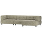 WOOOD Louis chaise longue rechts chenille leaf