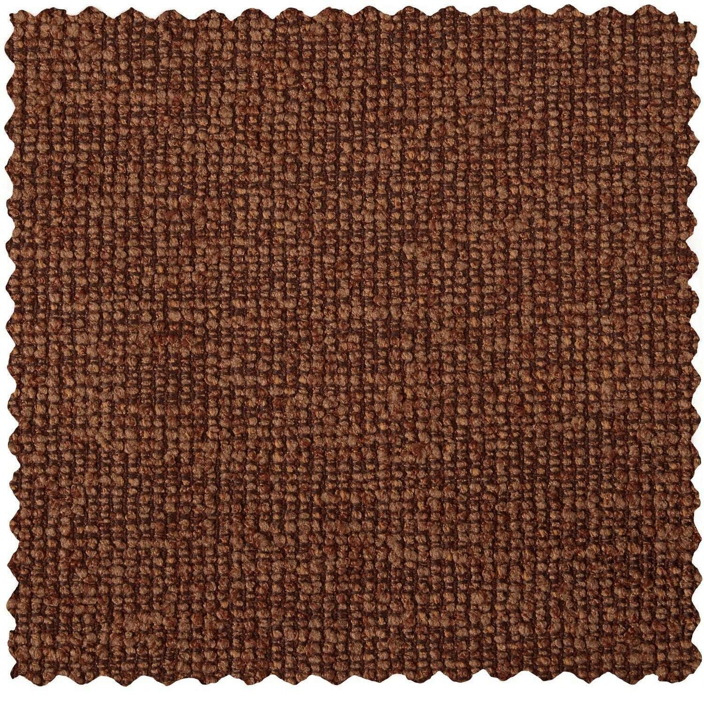 WOOOD Mojo 1-zits met arm links boucle roest bruin melange