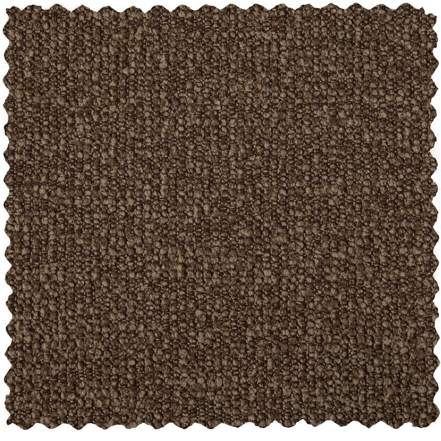 WOOOD Mojo 1.5-zits met arm links boucle bruin melange