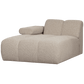 WOOOD Mojo chaise longue element links boucle beige melange