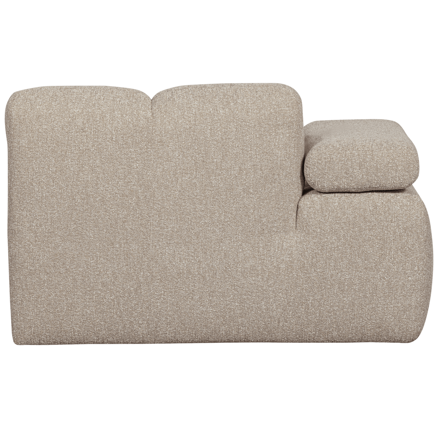 WOOOD Mojo chaise longue element links boucle beige melange