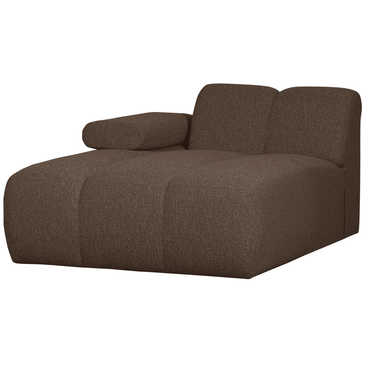 WOOOD Mojo chaise longue element links boucle bruin melange