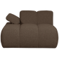 WOOOD Mojo chaise longue element links boucle bruin melange