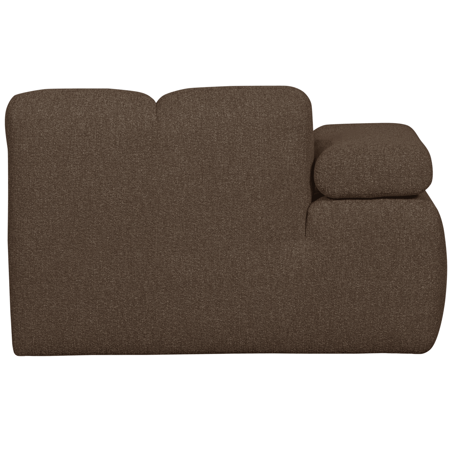 WOOOD Mojo chaise longue element links boucle bruin melange