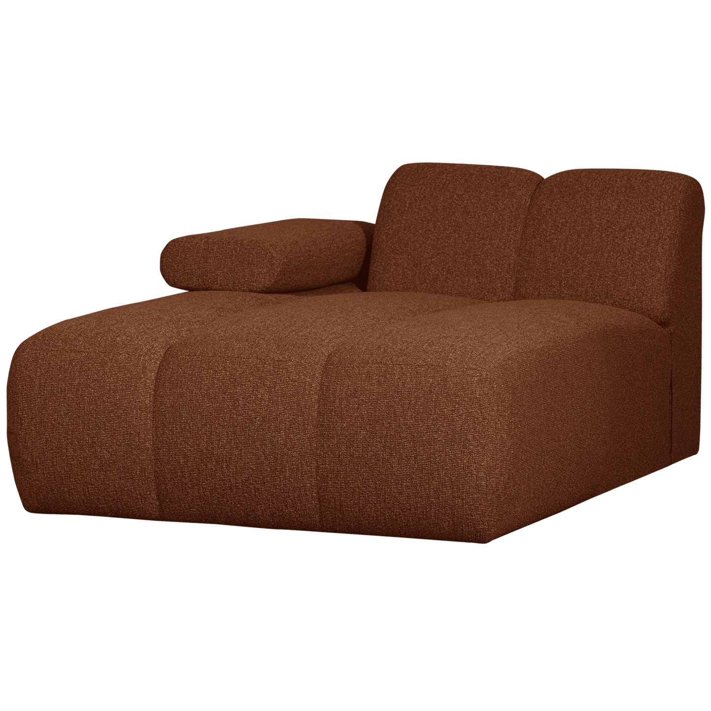 WOOOD Mojo chaise longue element links boucle roest bruin melange