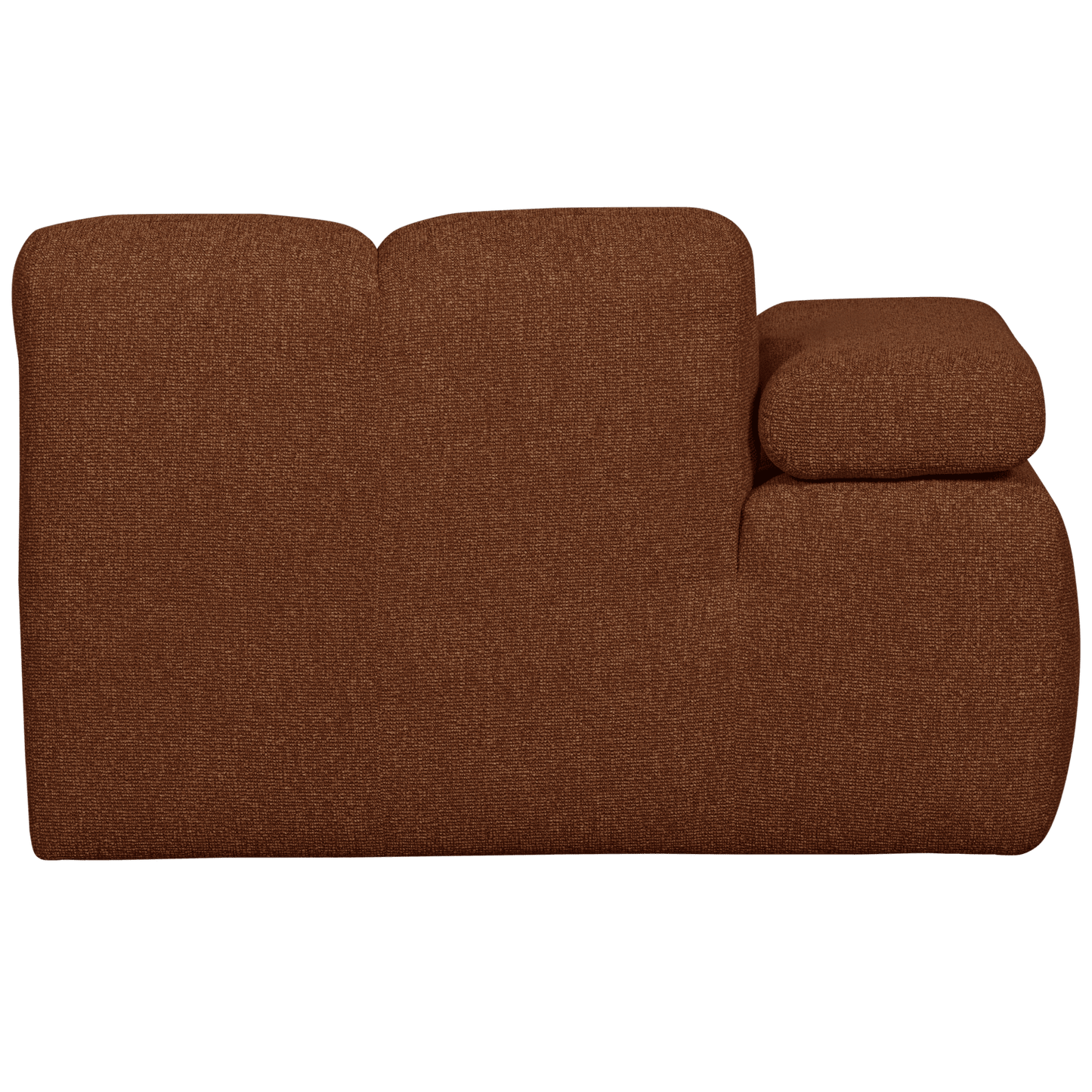 WOOOD Mojo chaise longue element links boucle roest bruin melange