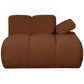 WOOOD Mojo chaise longue element rechts boucle roest bruin melange