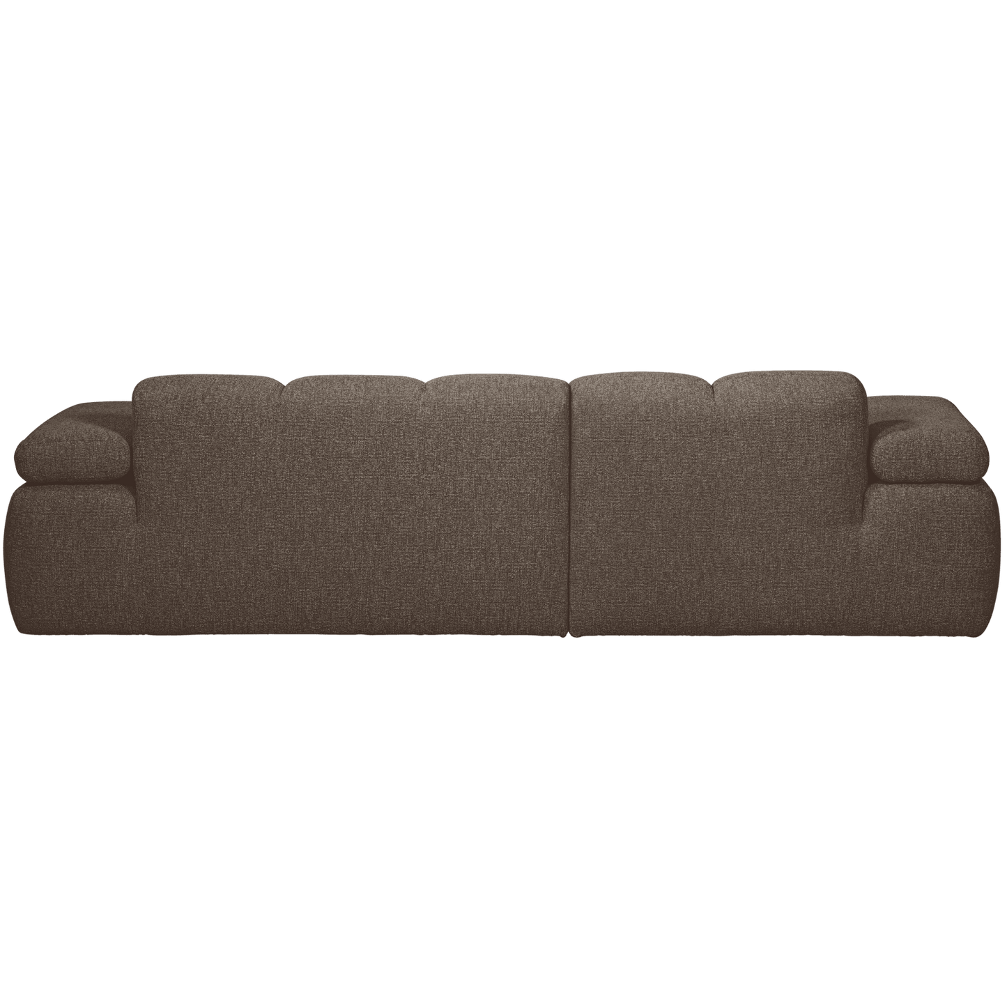 WOOOD Mojo chaise longue links boucle bruin melange