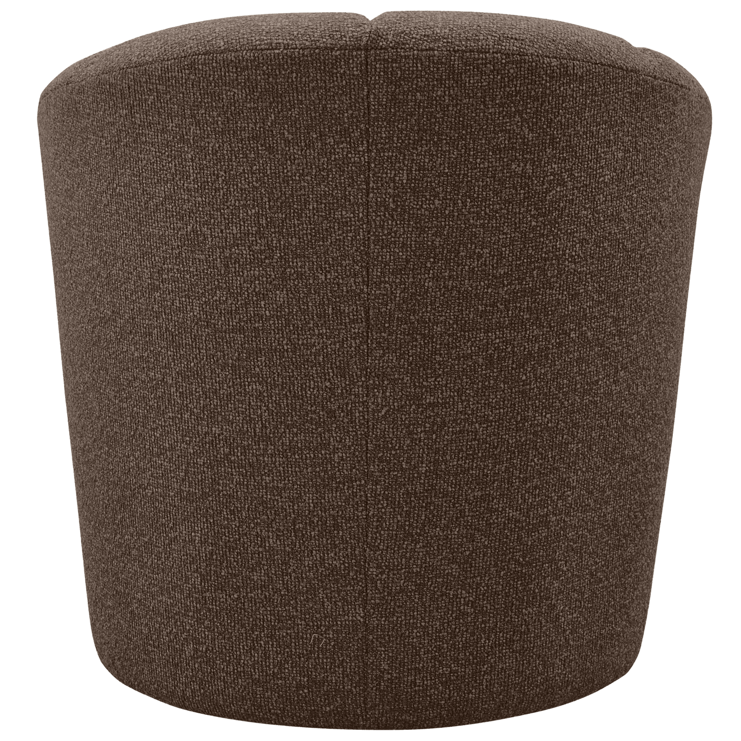 WOOOD Mojo draaifauteuil boucle bruin melange