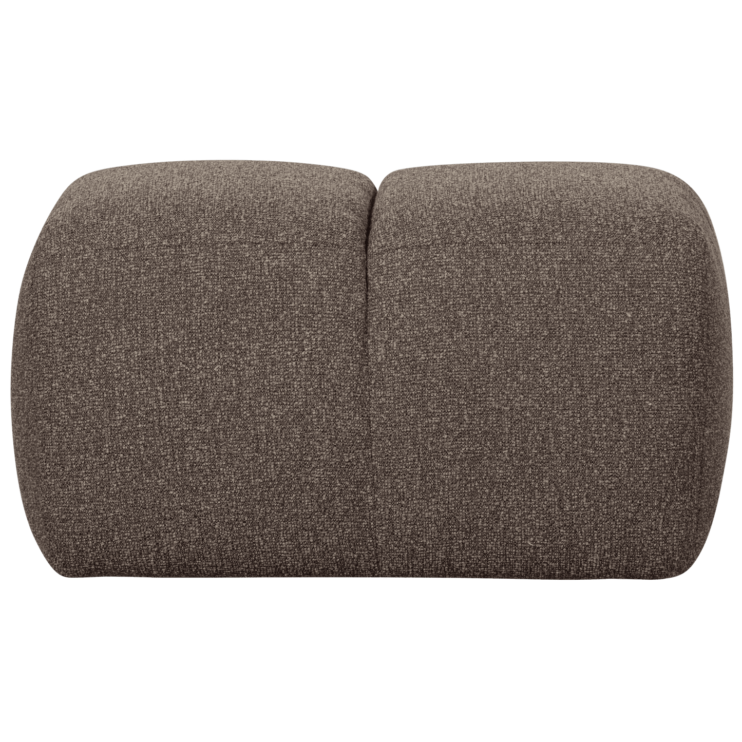 WOOOD Mojo poef 45x80x60cm boucle bruin melange