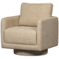 WOOOD Oscar draaifauteuil naturel