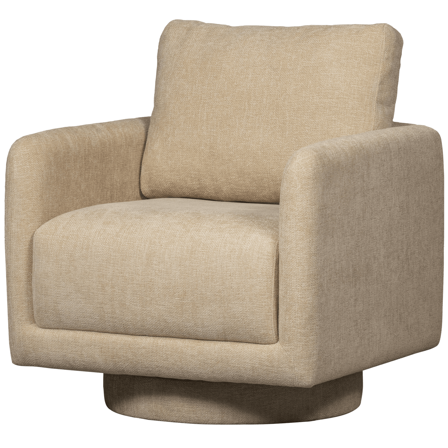 WOOOD Oscar draaifauteuil naturel