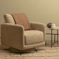 WOOOD Oscar draaifauteuil naturel