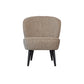 WOOOD Sara fauteuil stof naturel