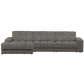 WOOOD Second Date chaise longue links grove ribstof terrazzo