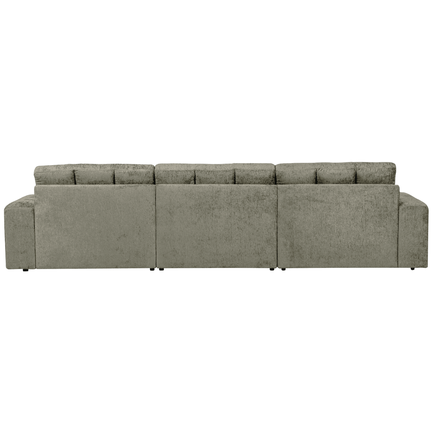 WOOOD Second Date chaise longue links structure velvet frost