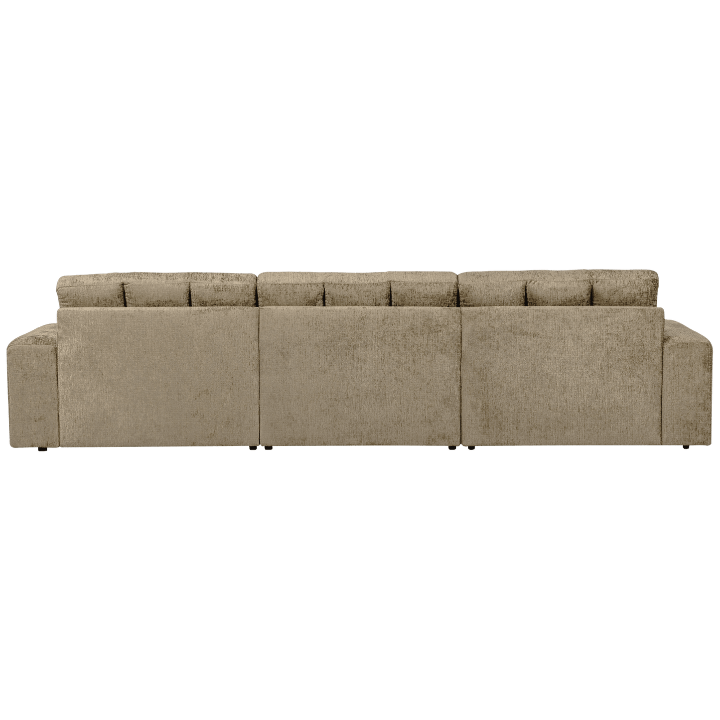 WOOOD Second Date chaise longue links structure velvet wheatfield