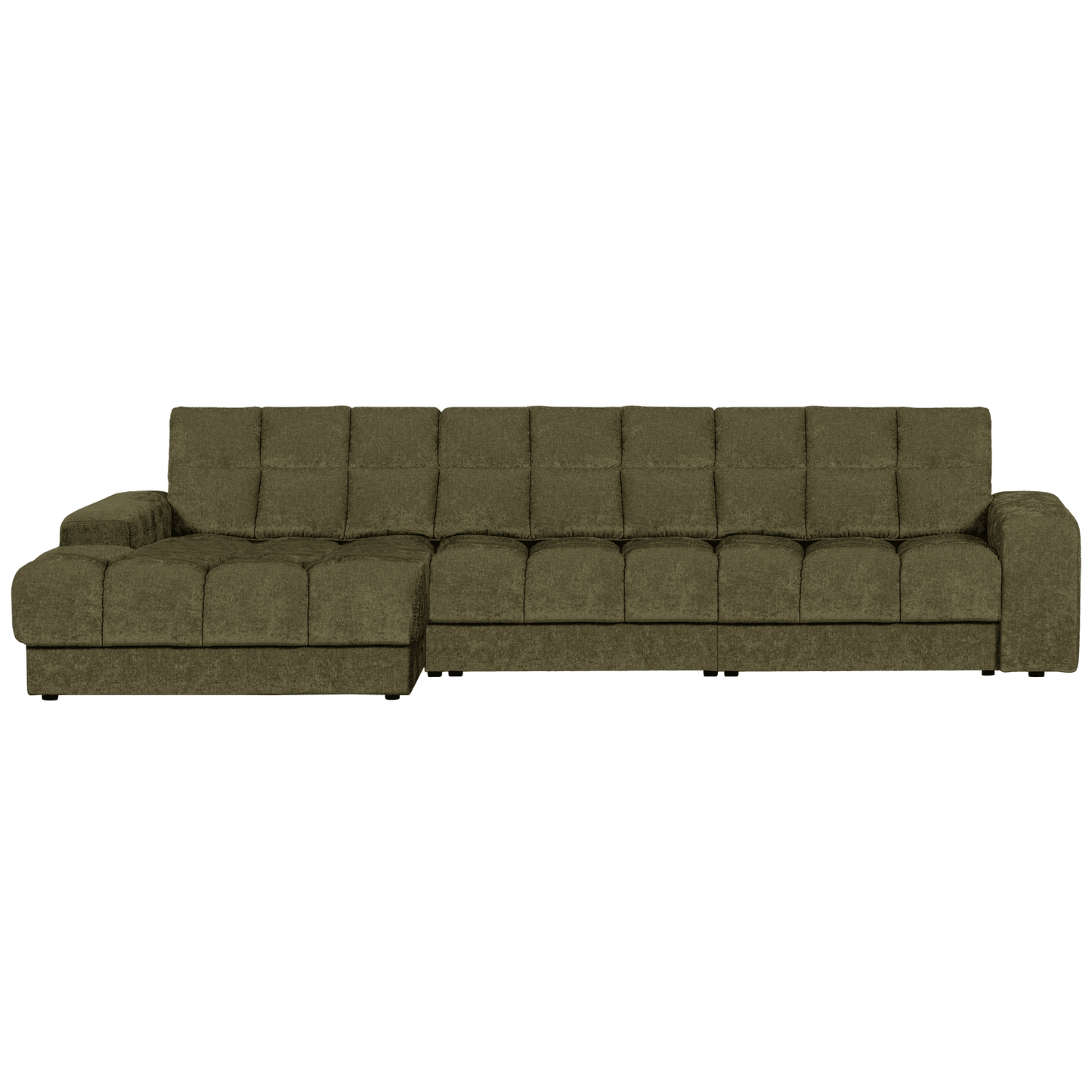 WOOOD Second Date chaise longue links vintage groen