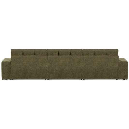 WOOOD Second Date chaise longue links vintage groen