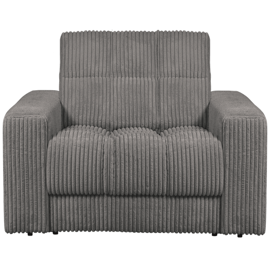 WOOOD Second Date fauteuil grove ribstof terrazzo