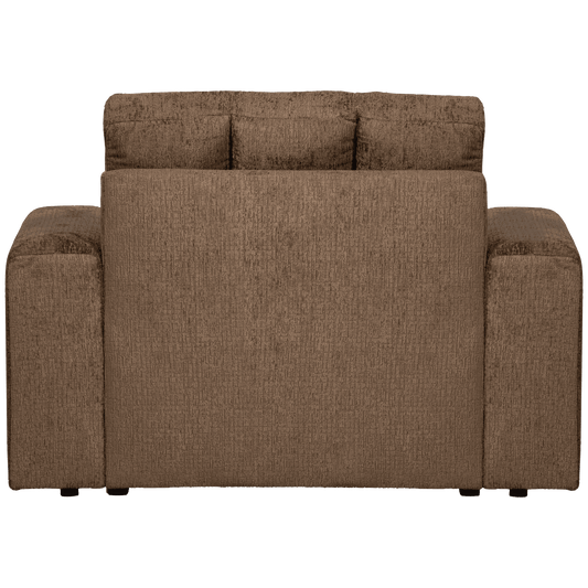 WOOOD Second Date fauteuil structure velvet brass