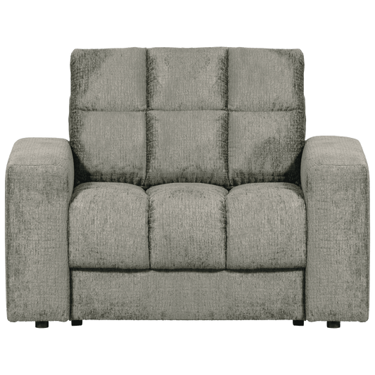 WOOOD Second Date fauteuil structure velvet frost