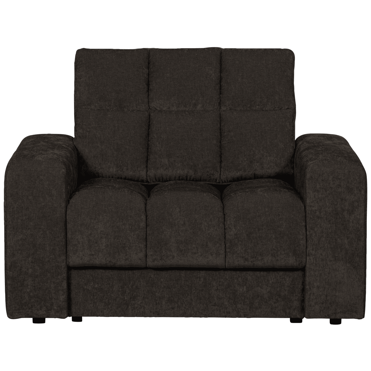 WOOOD Second Date fauteuil vintage antraciet