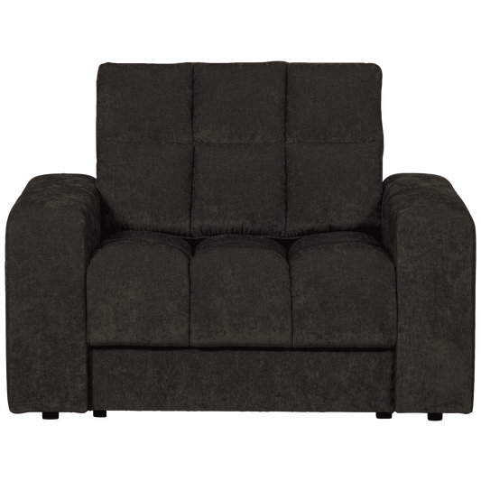 WOOOD Second Date fauteuil vintage antraciet