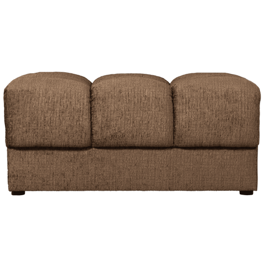 WOOOD Second Date hocker structure velvet brass