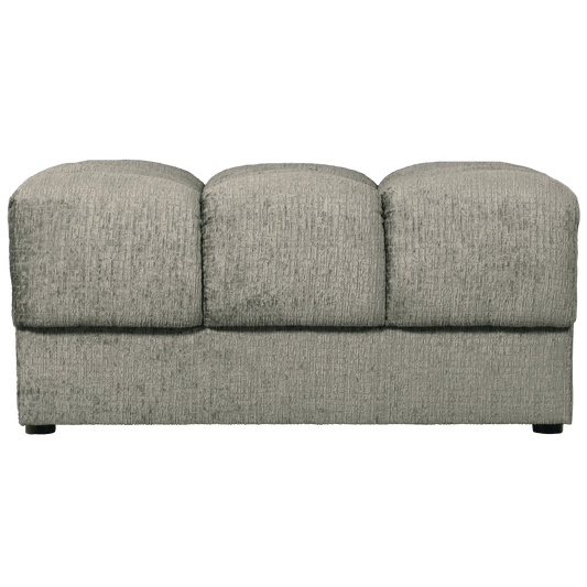 WOOOD Second Date hocker structure velvet frost