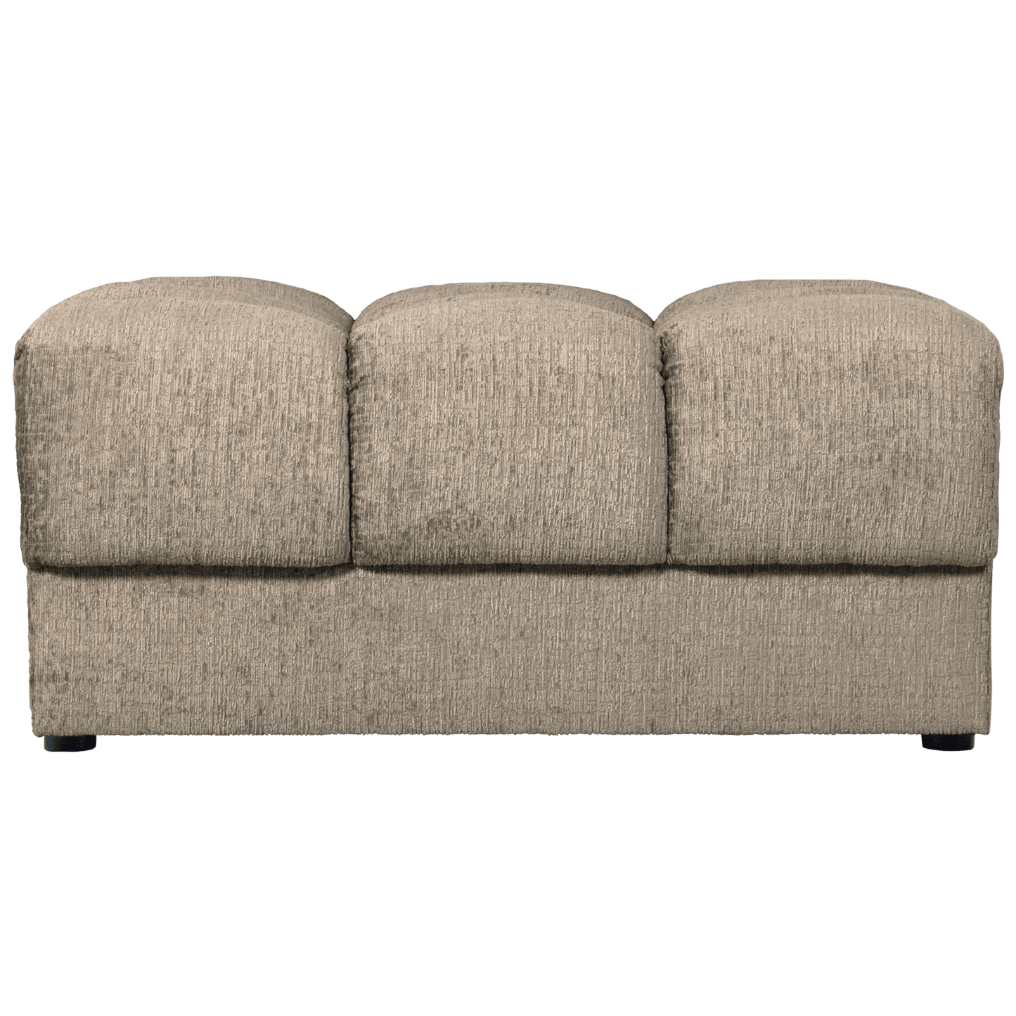 WOOOD Second Date hocker structure velvet wheatfield