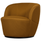 WOOOD Serra draaifauteuil mesh stof spices