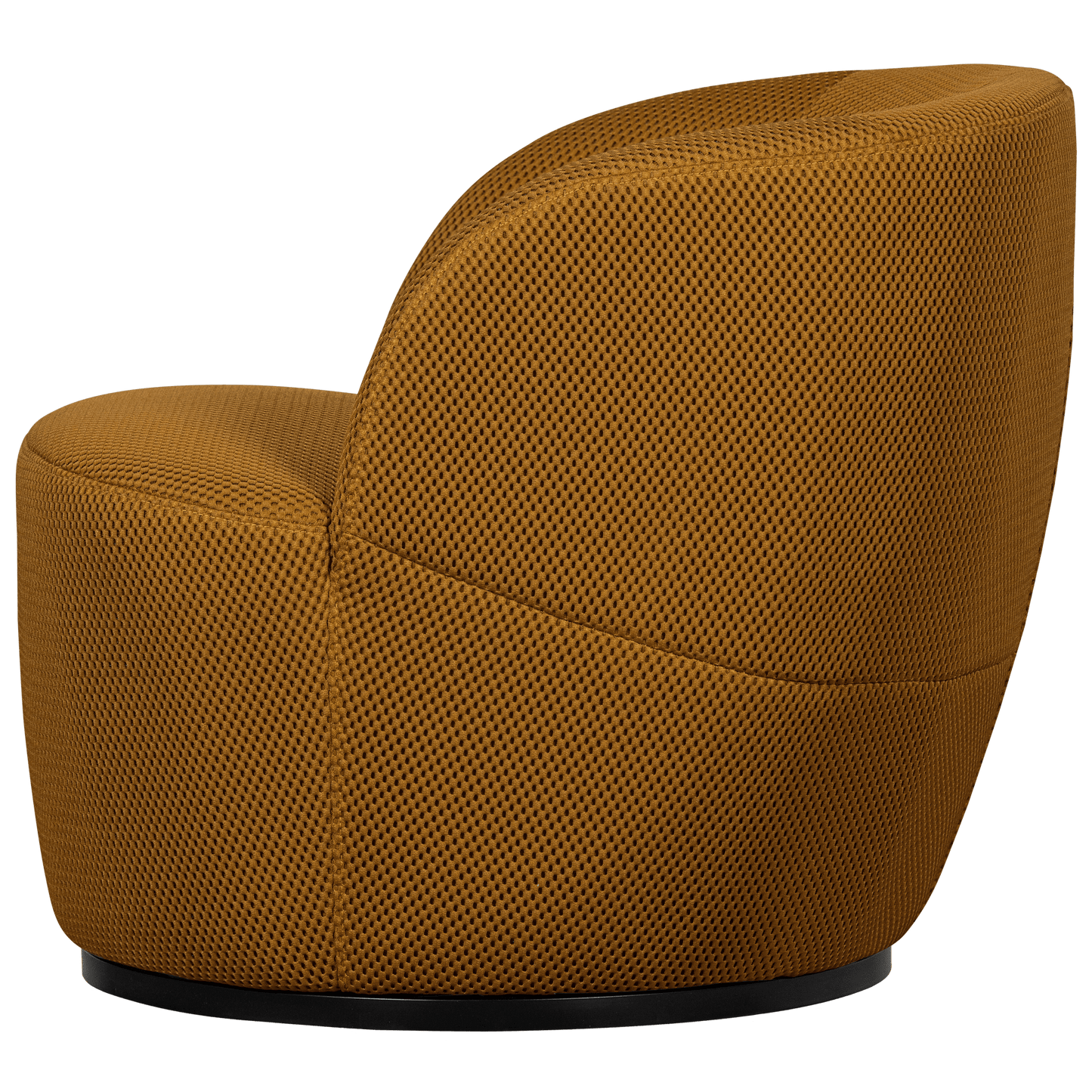 WOOOD Serra draaifauteuil mesh stof spices