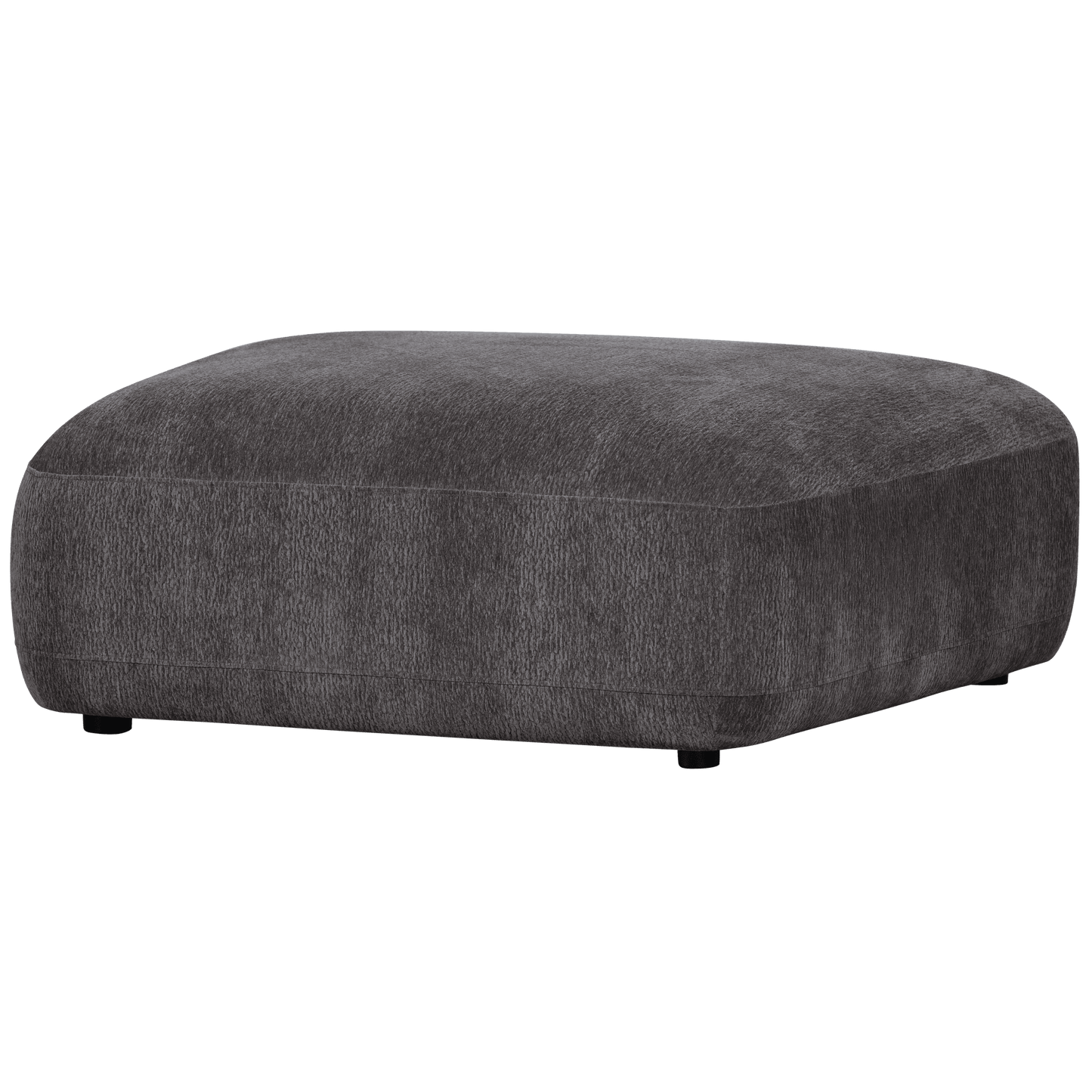 WOOOD Sterck fauteuil met verplaatsbare rugleuning charcoal