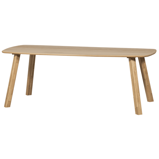 WOOOD Tablo eettafel deens ovaal M transparant