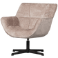 WOOOD Wibo draaifauteuil taupe