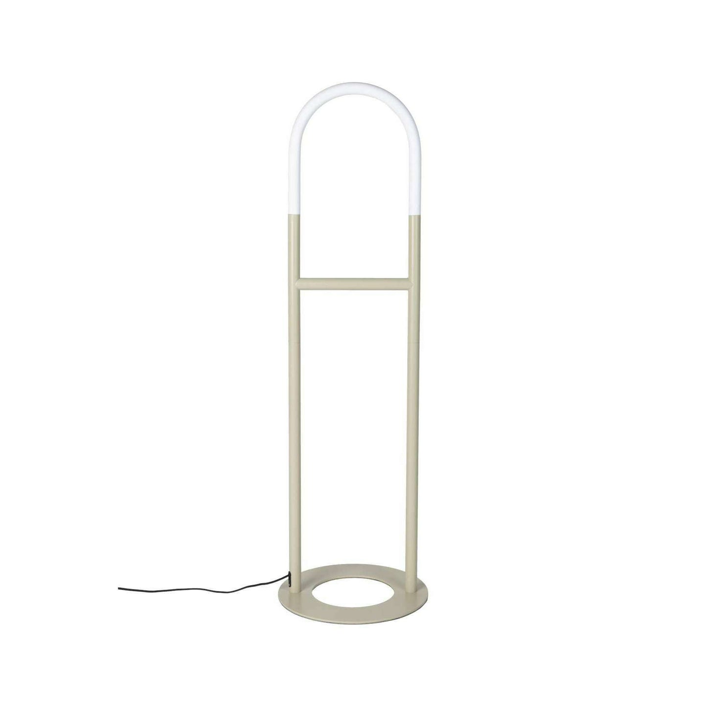 Zuiver Arch vloerlamp beige