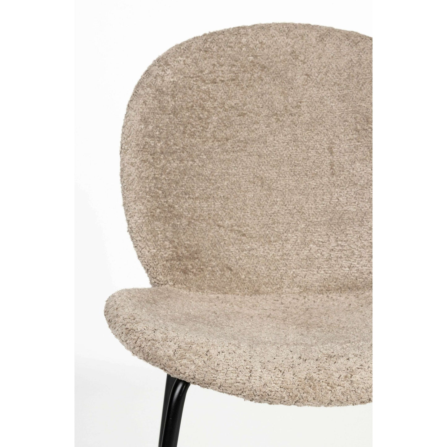 Zuiver Bonnet eetkamerstoel beige