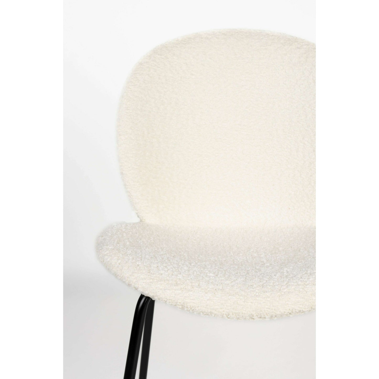 Zuiver Bonnet eetkamerstoel off-white