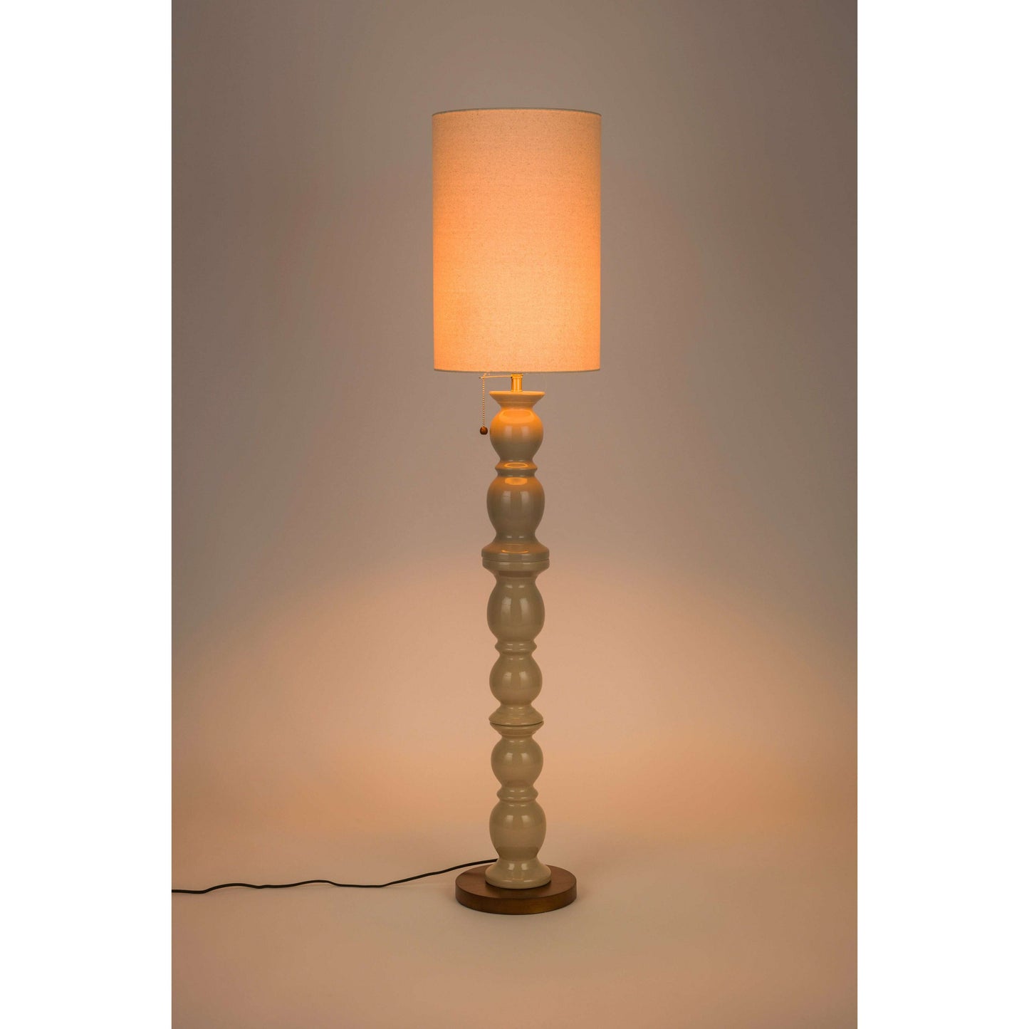 Zuiver Brew vloerlamp beige