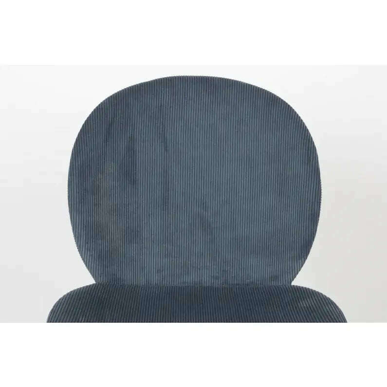 Zuiver Bonnet eetkamerstoel blauw