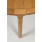 Zuiver eettafel storm natural rond