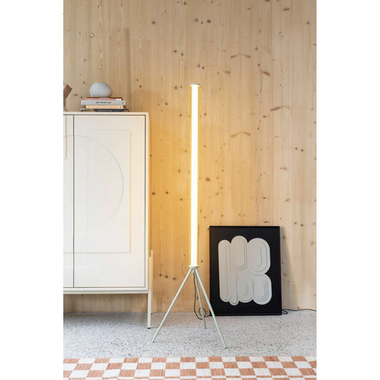 Zuiver Scotty vloerlamp beige