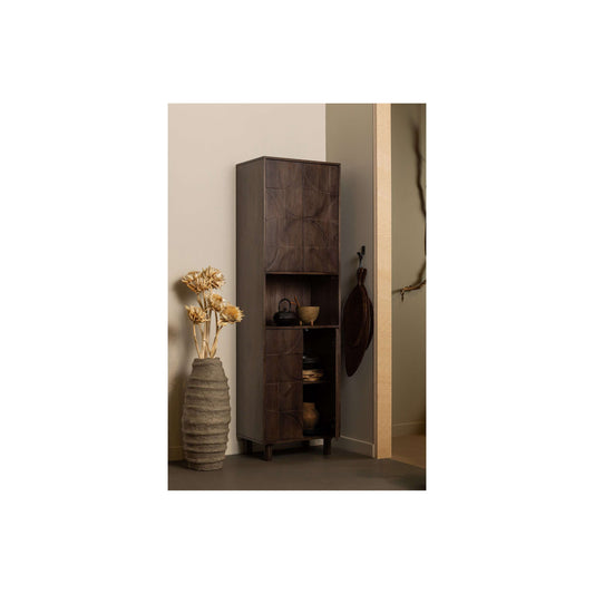 BePureHome Draw 4-deurs kast walnut