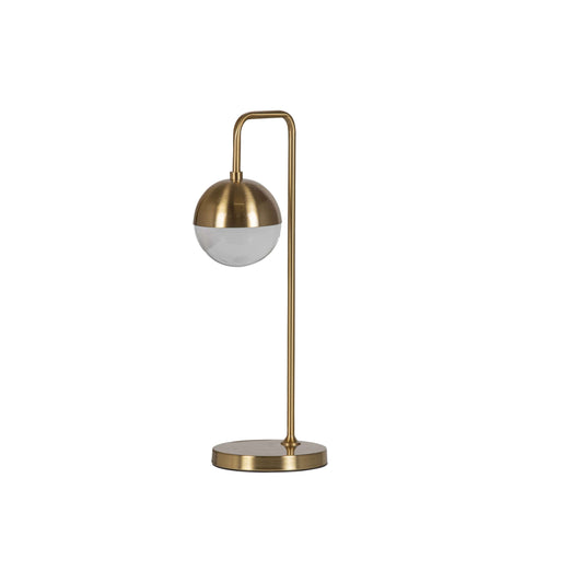 BePureHome Globular tafellamp antique brass