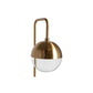 BePureHome Globular vloerlamp antique brass