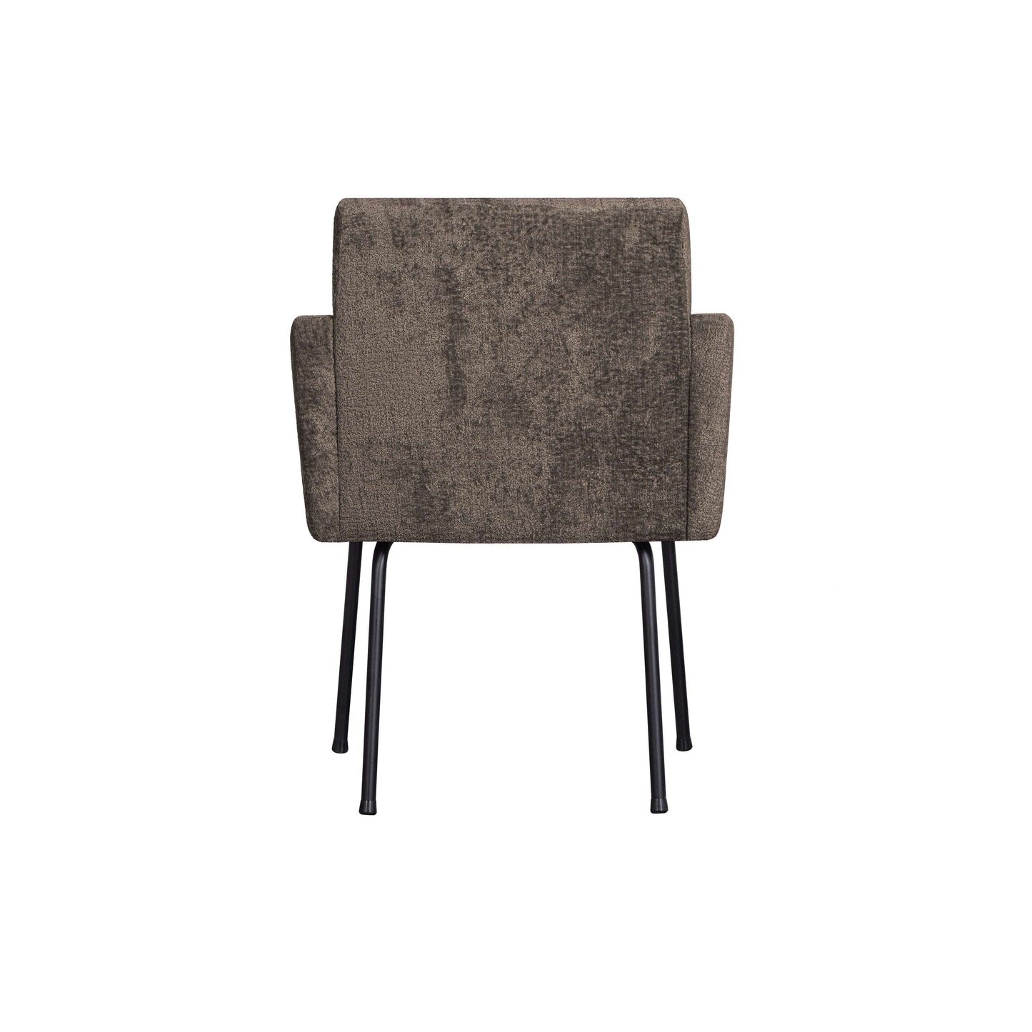 BePureHome Mount eetkamerstoel met armleuning grey/brown